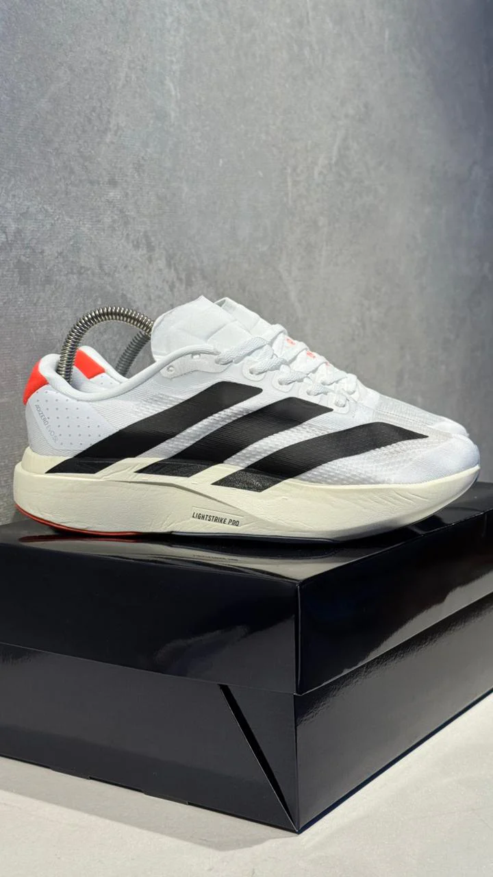 ADIDAS ADIZERO BLANCO NEGRO NARANJA - Image 3