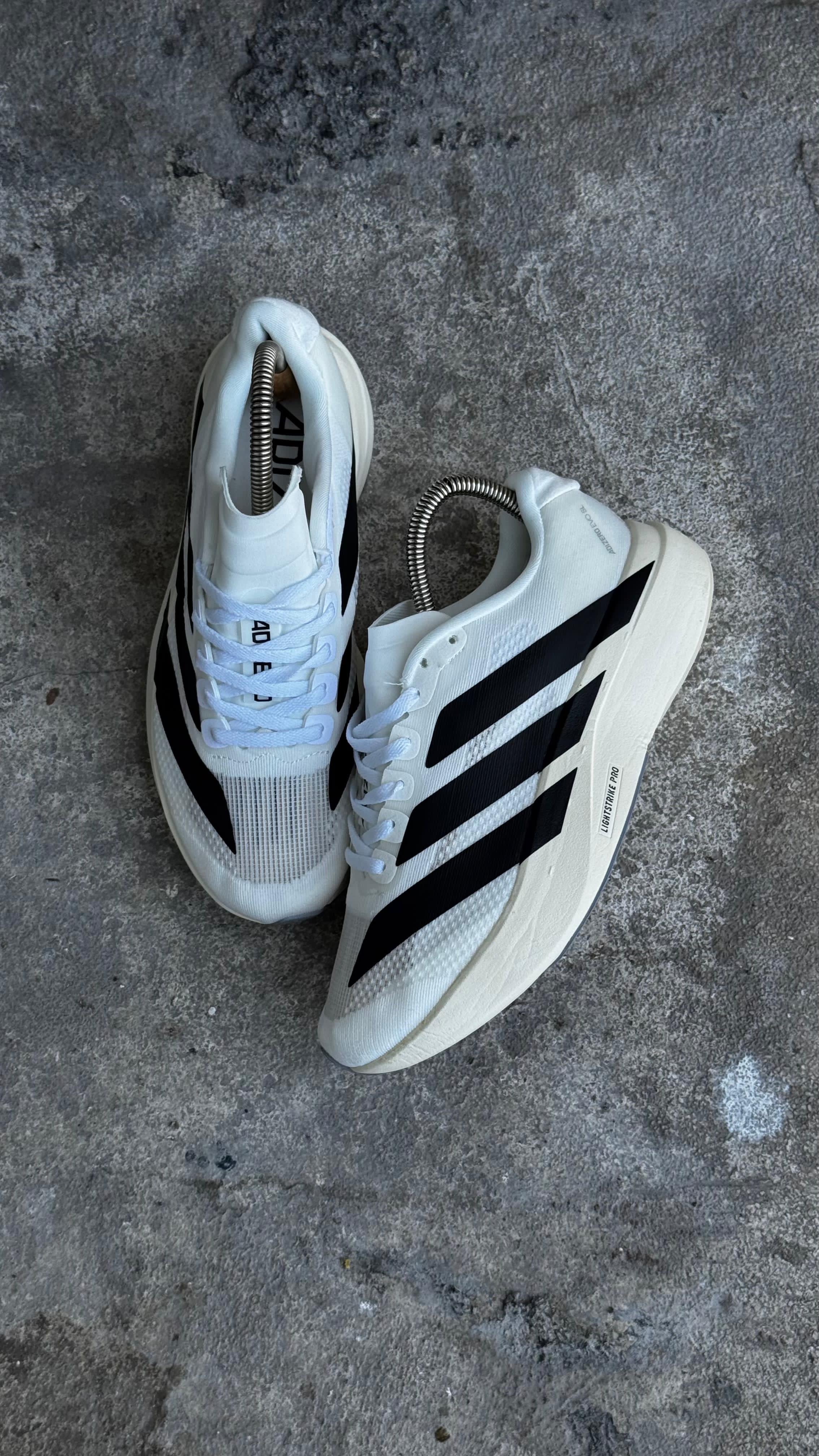 ADIDAS ADIZERO BLANCO BEIGE NEGRO - Image 3