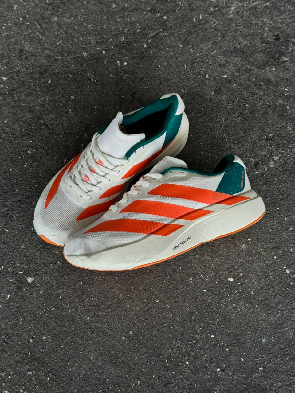 ADIDAS ADIZERO BLANCO NARANJA VERDE - Image 3
