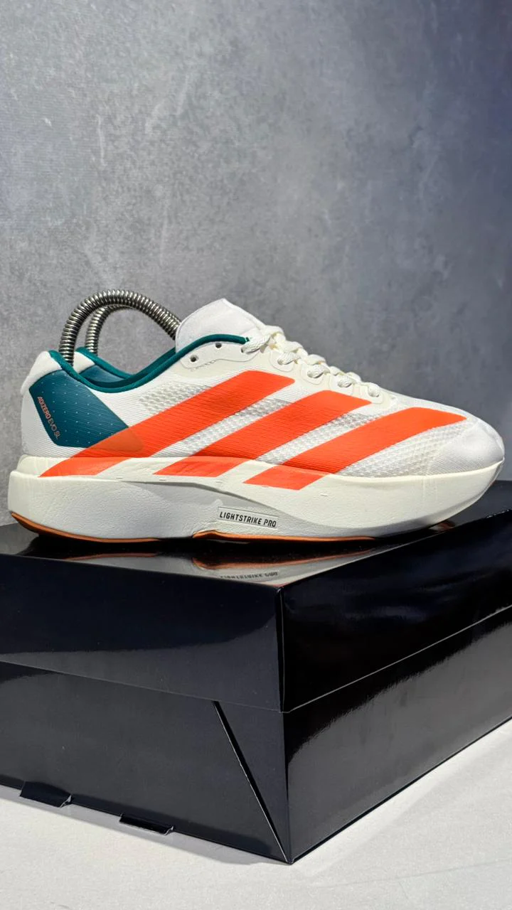 ADIDAS ADIZERO BLANCO NARANJA VERDE - Image 6