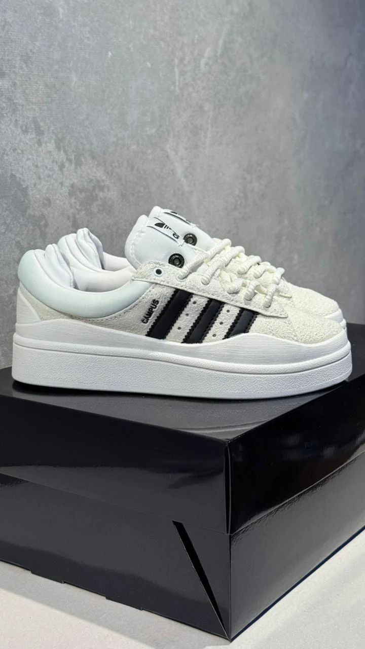 ADIDAS BENITO BLANCO NEGRO NIÑOS - Image 5