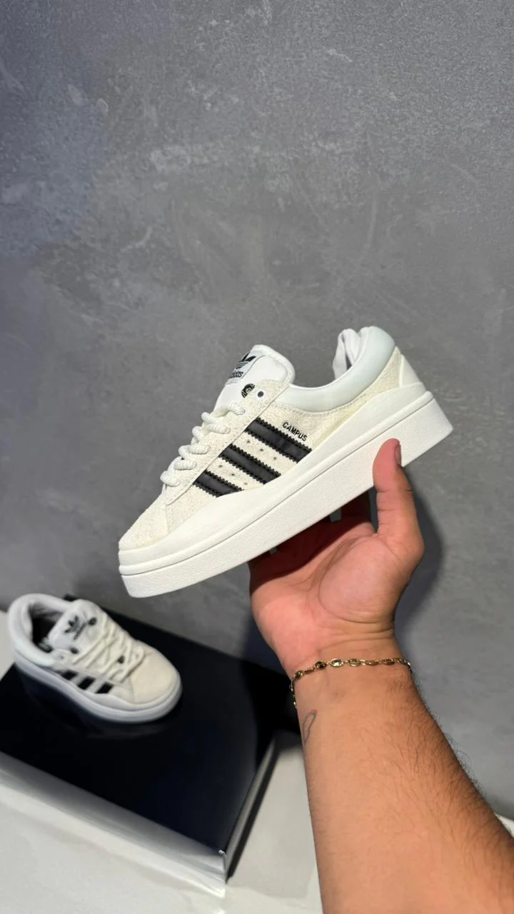 ADIDAS BENITO BLANCO NEGRO NIÑOS - Image 6