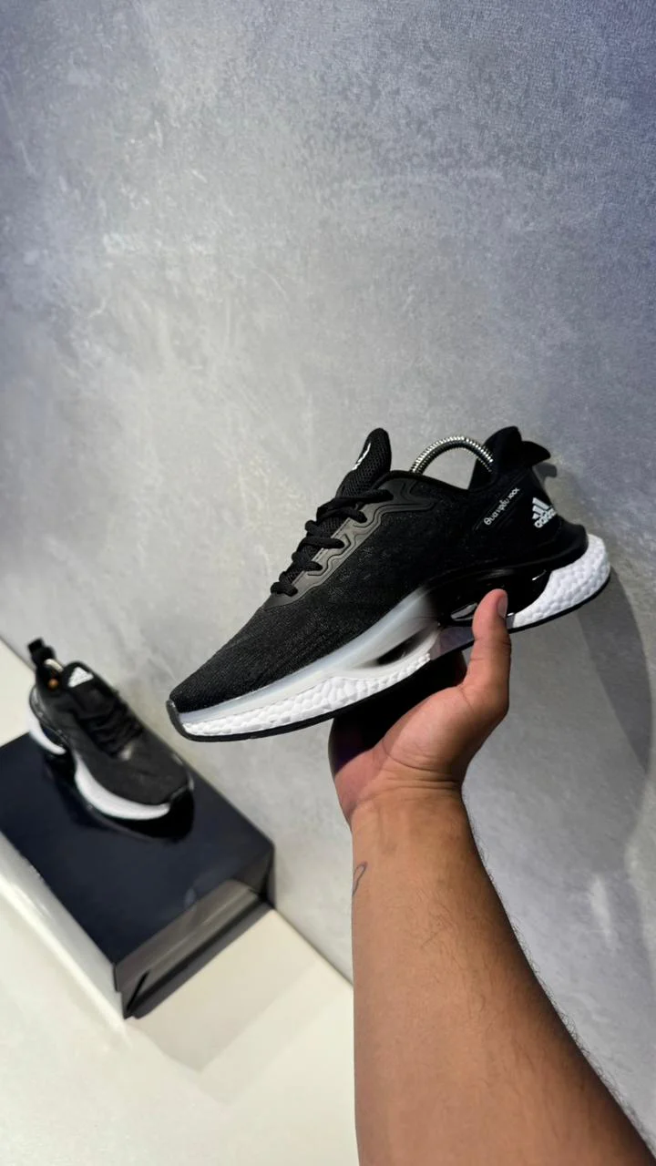 ADIDAS BOOST NEGRO BLANCO PROMO - Image 3