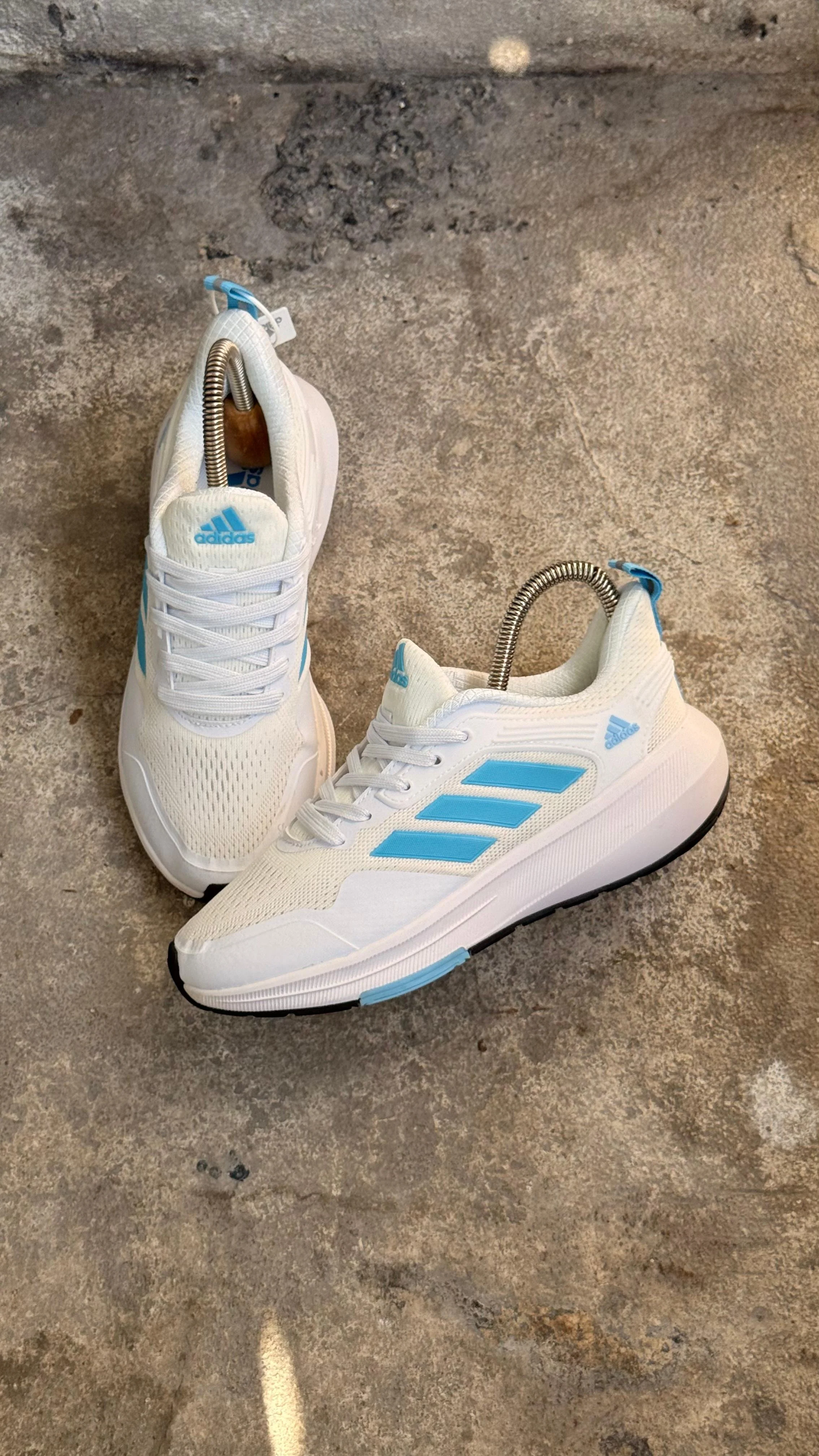 ADIDAS BOUNCE BLANCO AZUL - Image 3