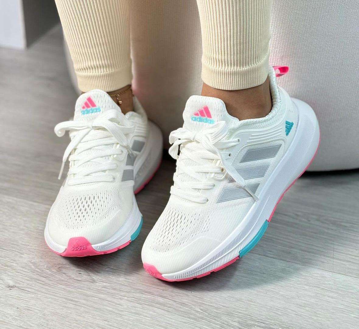 ADIDAS BOUNCE BLANCO FUSCIA - Image 7