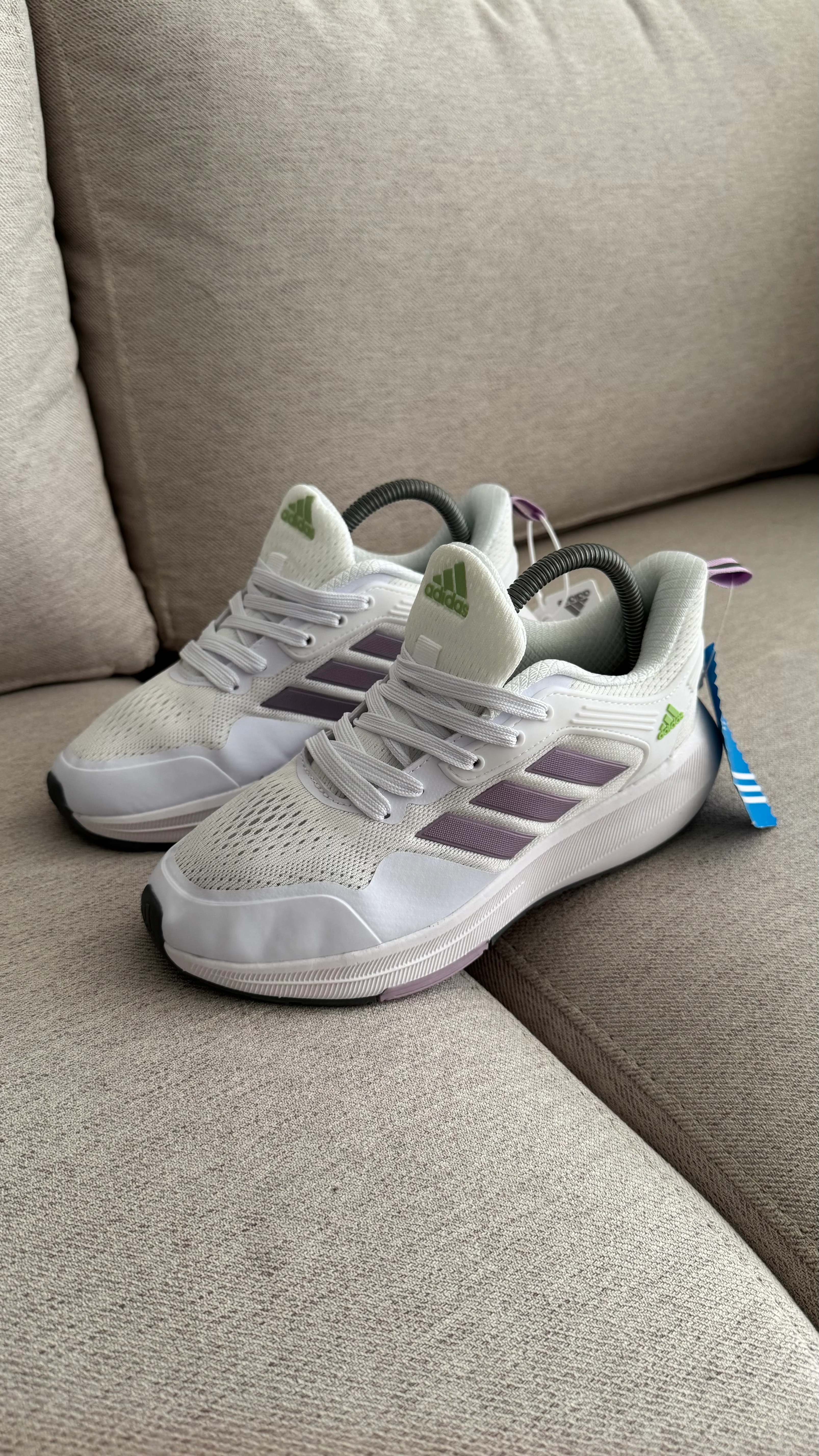 ADIDAS BOUNCE BLANCO MORADO - Image 4