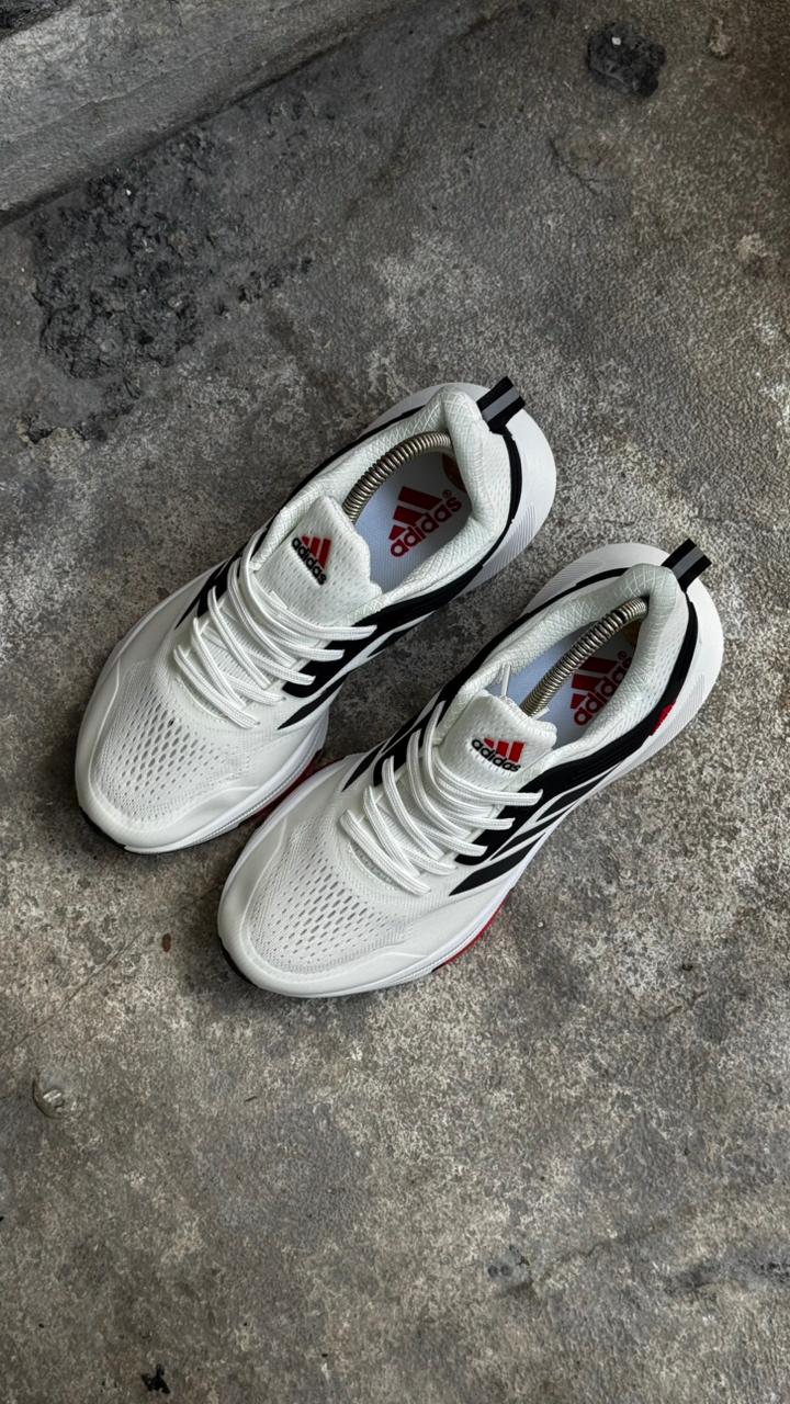 ADIDAS BOUNCE BLANCO NEGRO - Image 2