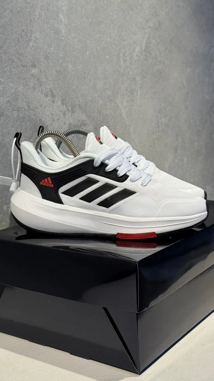 ADIDAS BOUNCE BLANCO NEGRO - Image 4