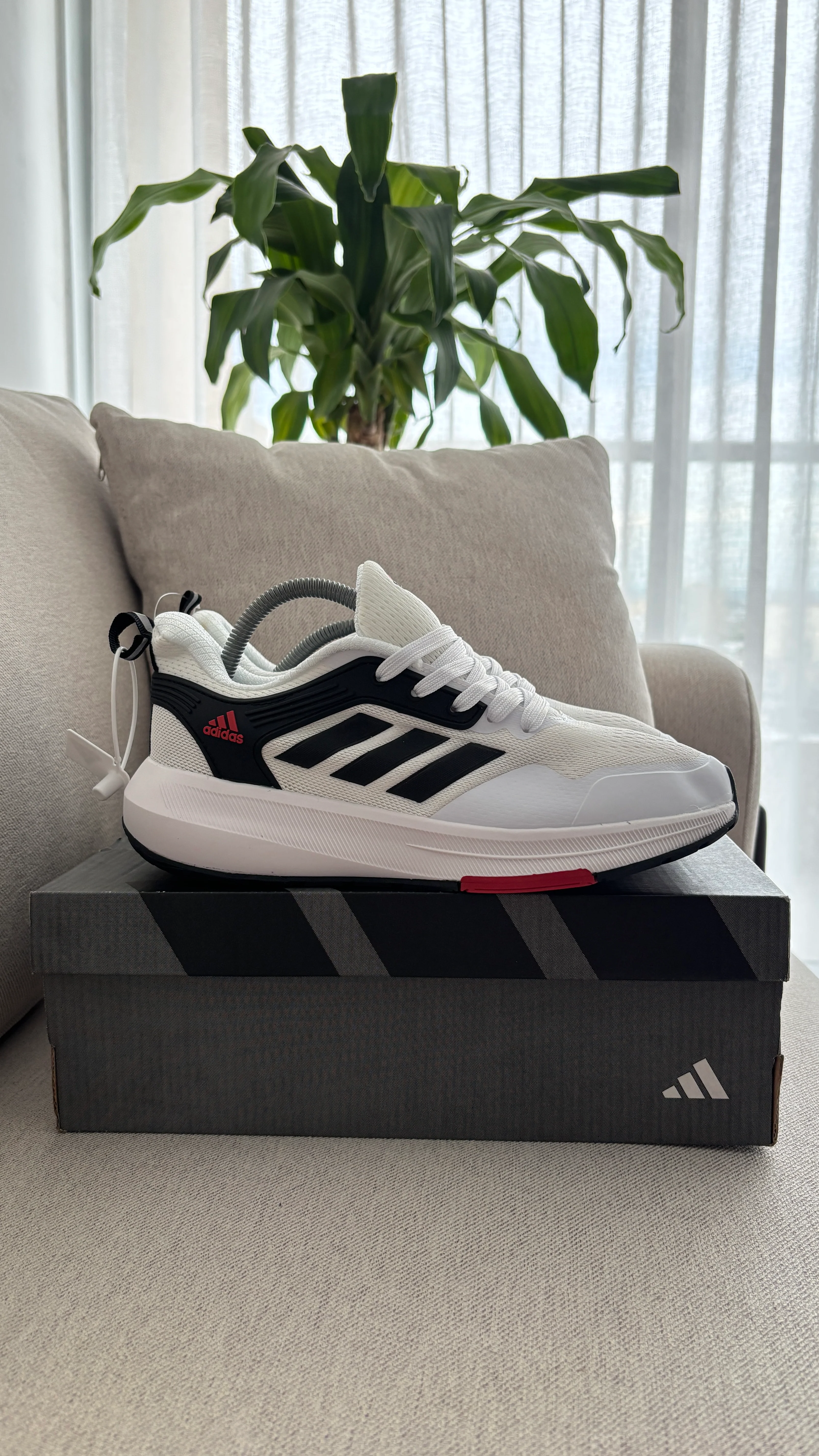 ADIDAS BOUNCE BLANCO NEGRO - Image 5