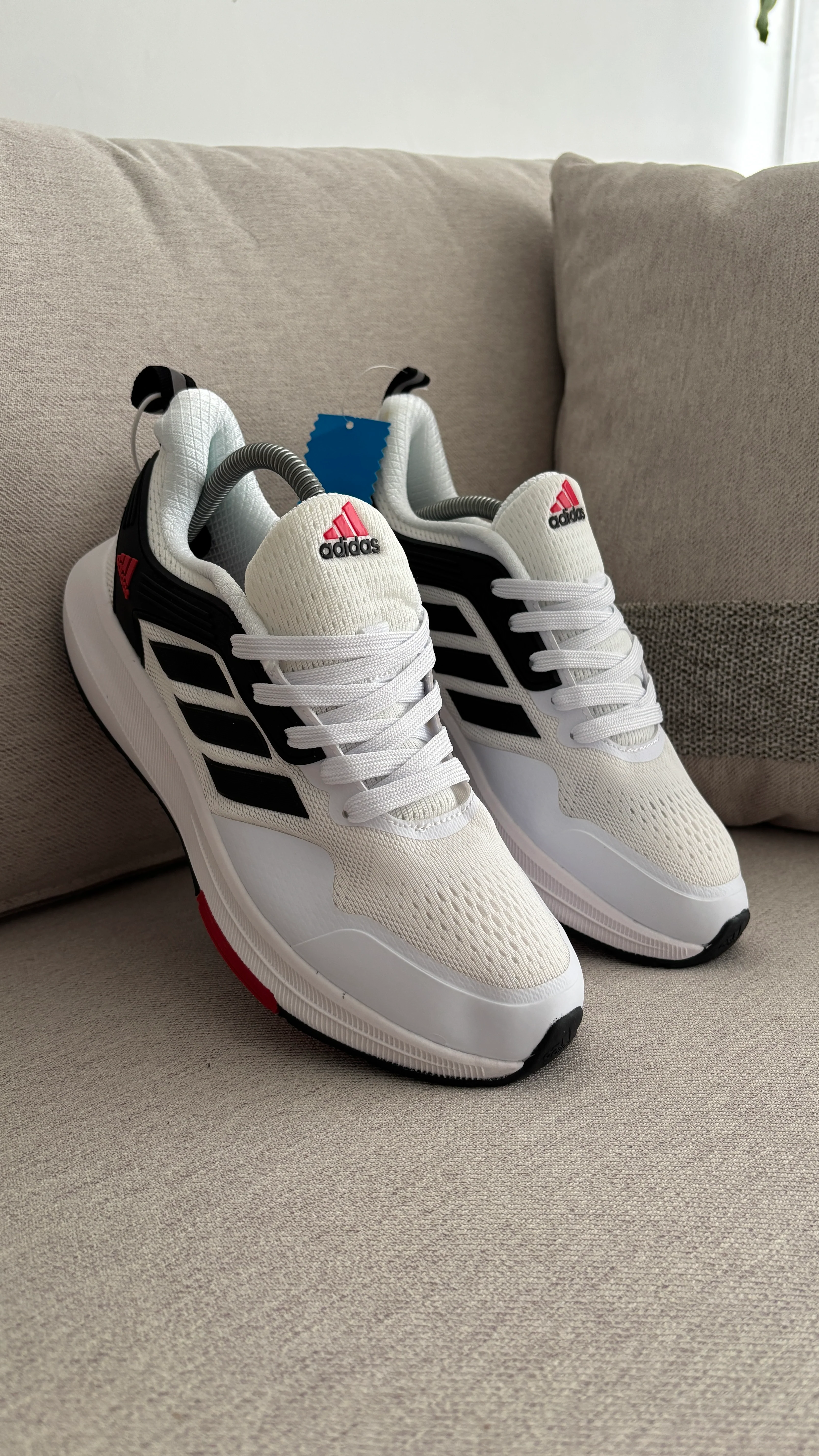 ADIDAS BOUNCE BLANCO NEGRO - Image 7