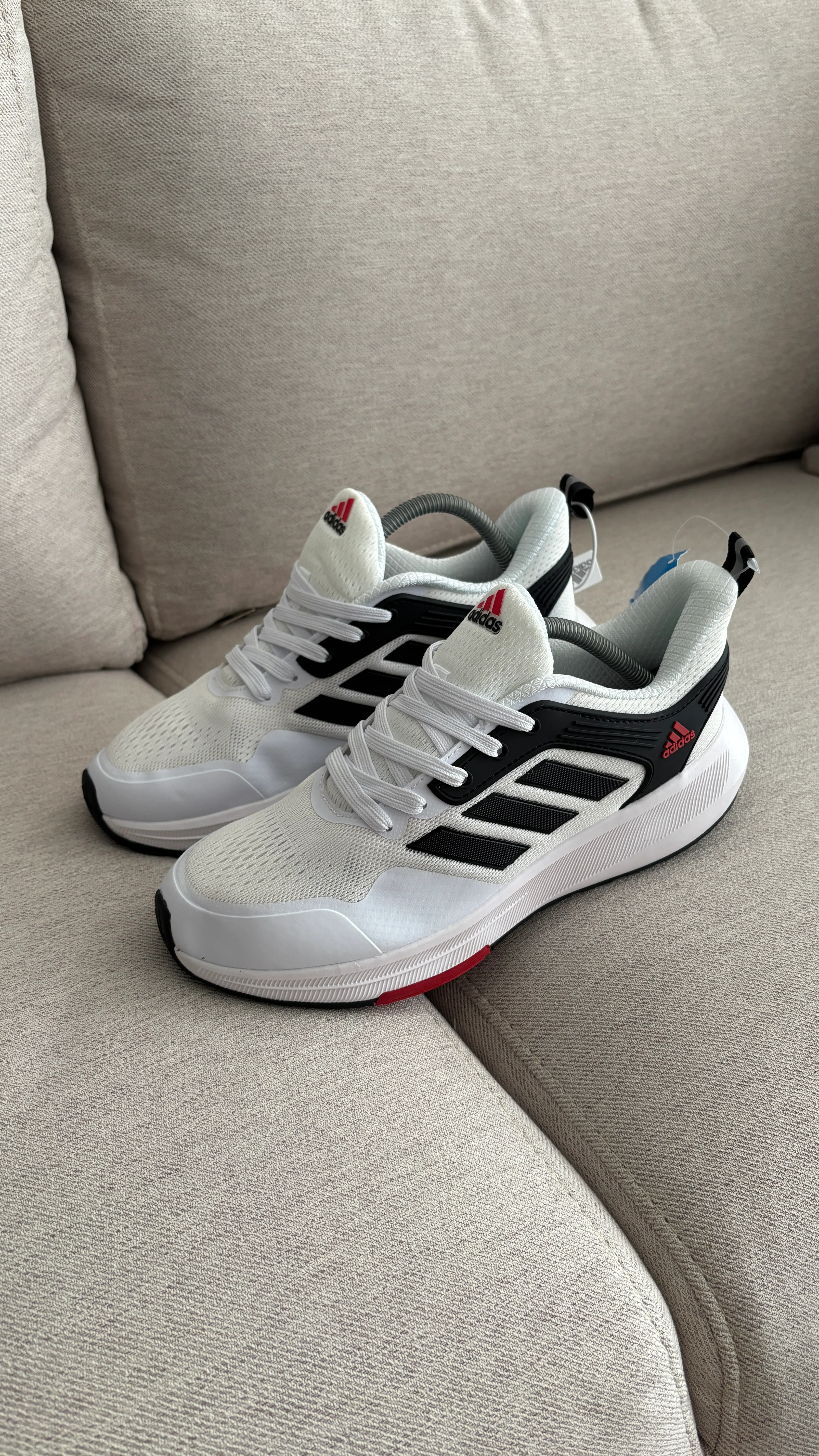 ADIDAS BOUNCE BLANCO NEGRO - Image 8