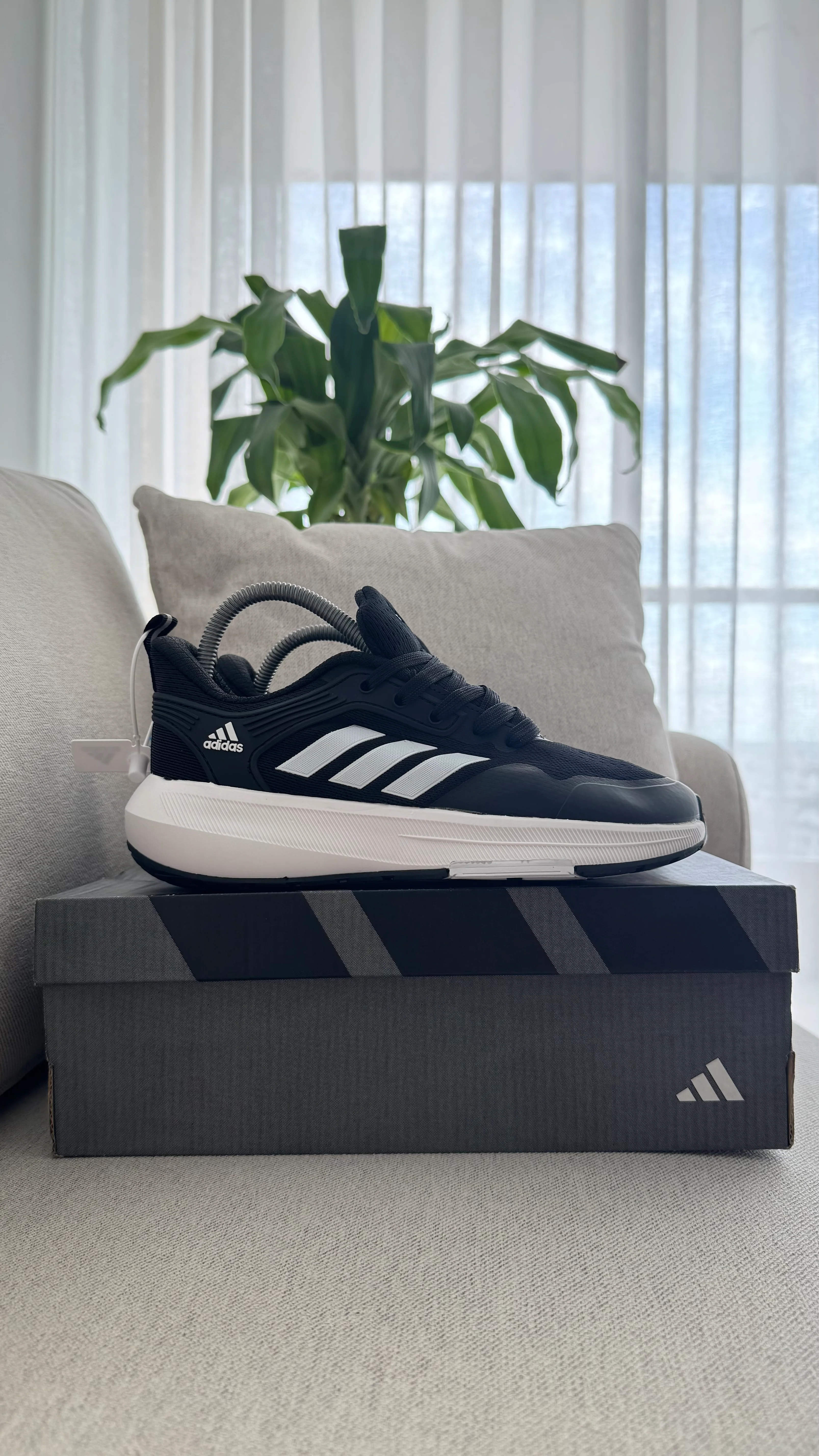 ADIDAS BOUNCE NEGRO BLANCO - Image 7