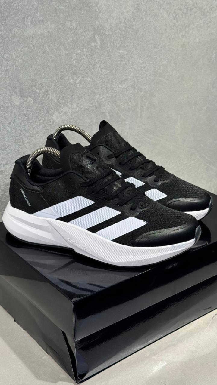 ADIDAS DURAMO SPEED 2 NEGRO BLANCO - Image 3
