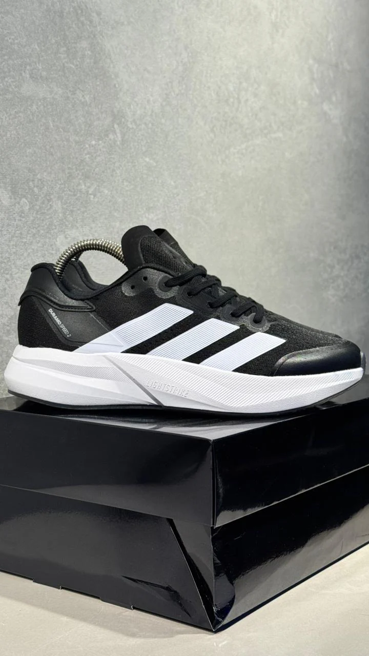 ADIDAS DURAMO SPEED 2 NEGRO BLANCO - Image 4