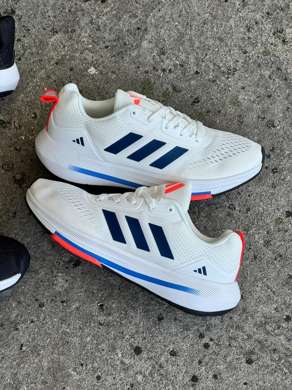ADIDAS EQ22 BLANCO AZUL NARANJA - Image 4