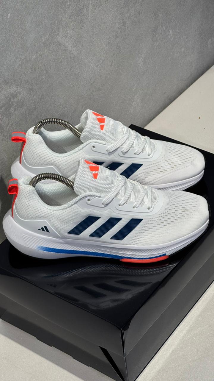 ADIDAS EQ22 BLANCO AZUL NARANJA - Image 5