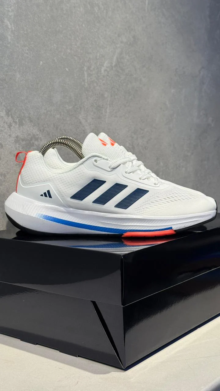 ADIDAS EQ22 BLANCO AZUL NARANJA - Image 6