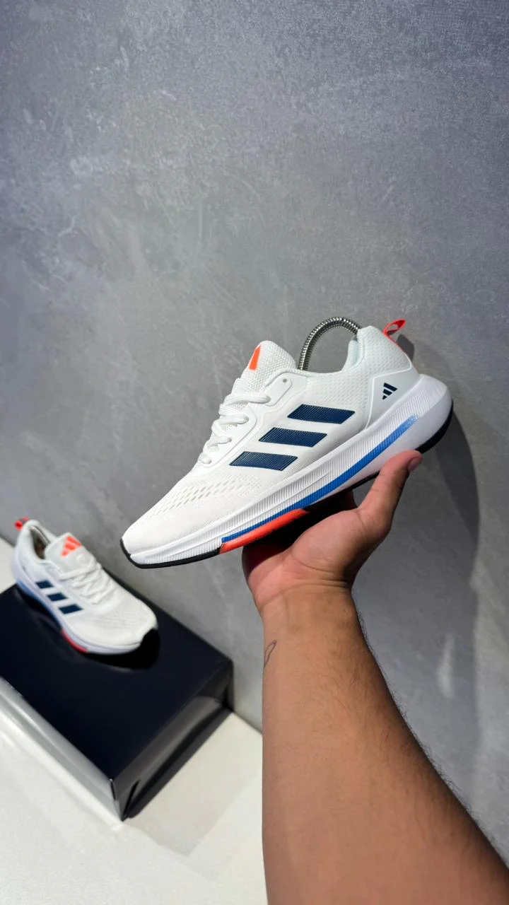 ADIDAS EQ22 BLANCO AZUL NARANJA - Image 7