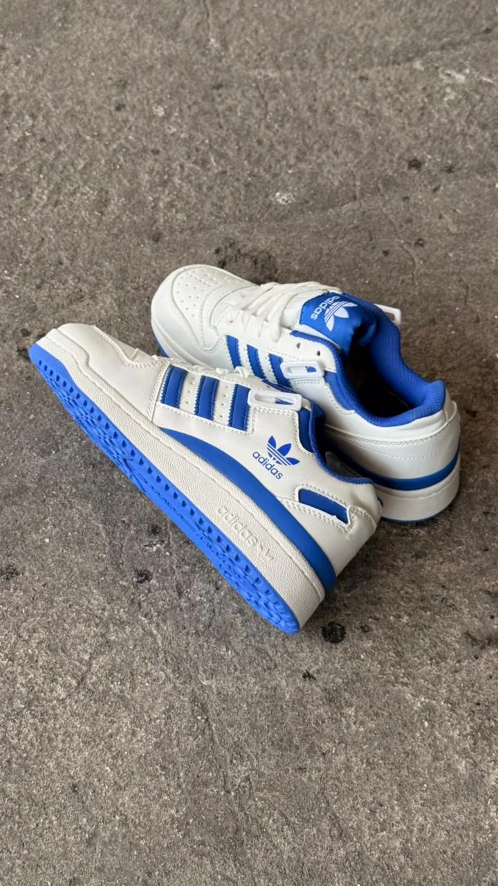 ADIDAS FORUM BLANCO AZUL - Image 4