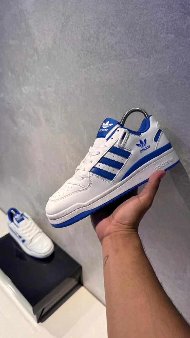 ADIDAS FORUM BLANCO AZUL - Image 8