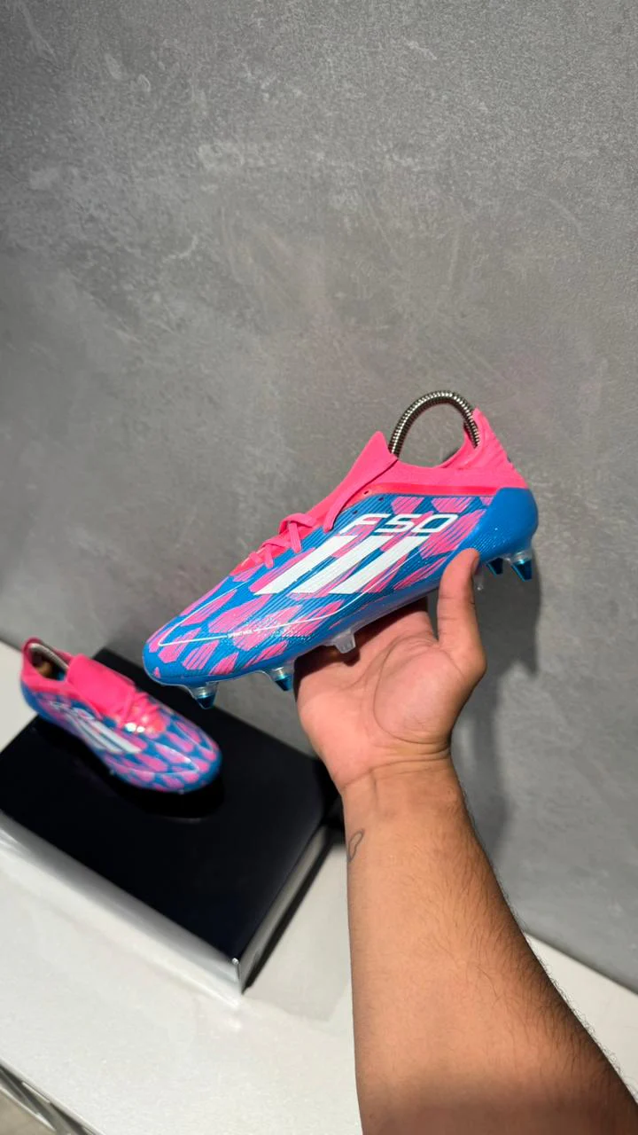 ADIDAS GUAYO F50 AZUL ROSA - Image 6
