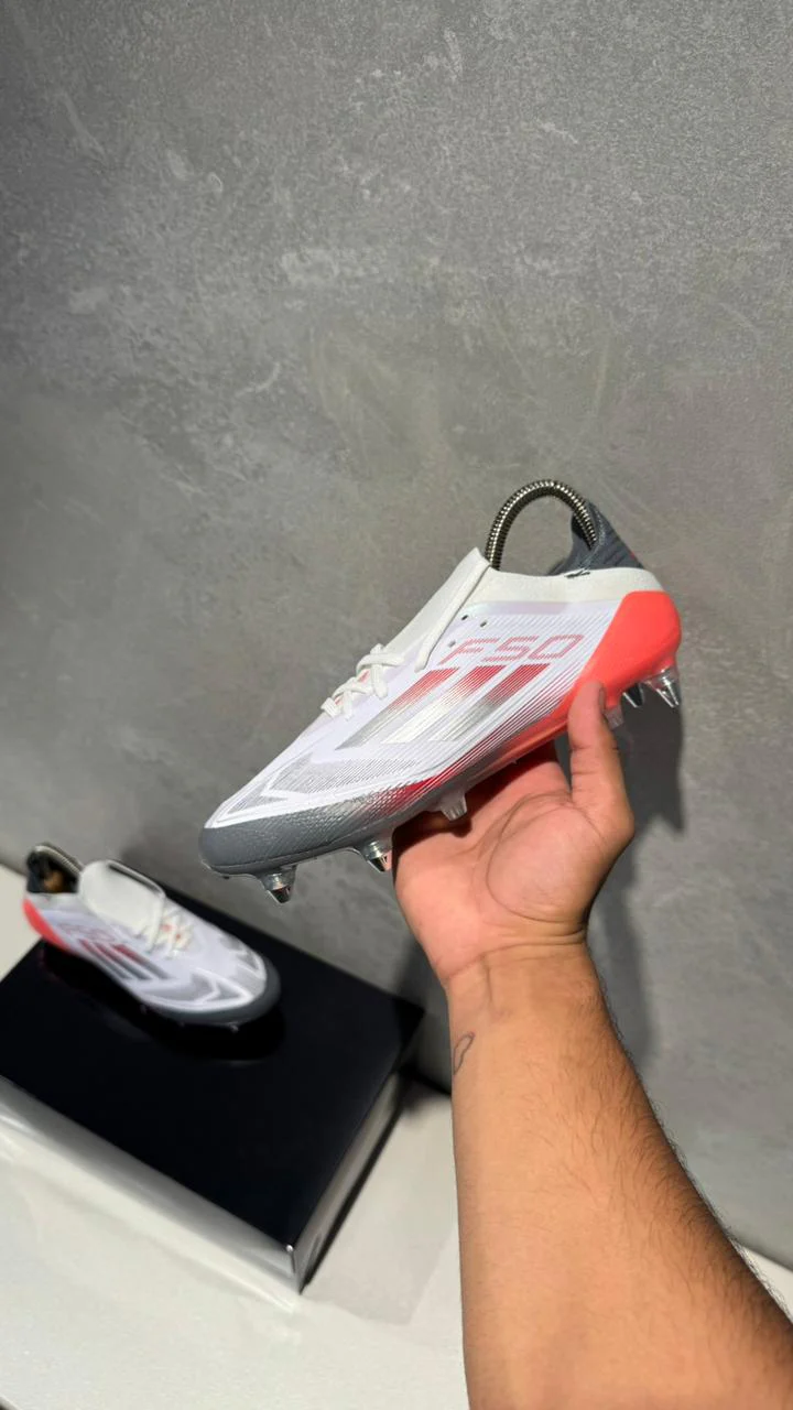 ADIDAS GUAYO F50 GRIS ROJO - Image 6