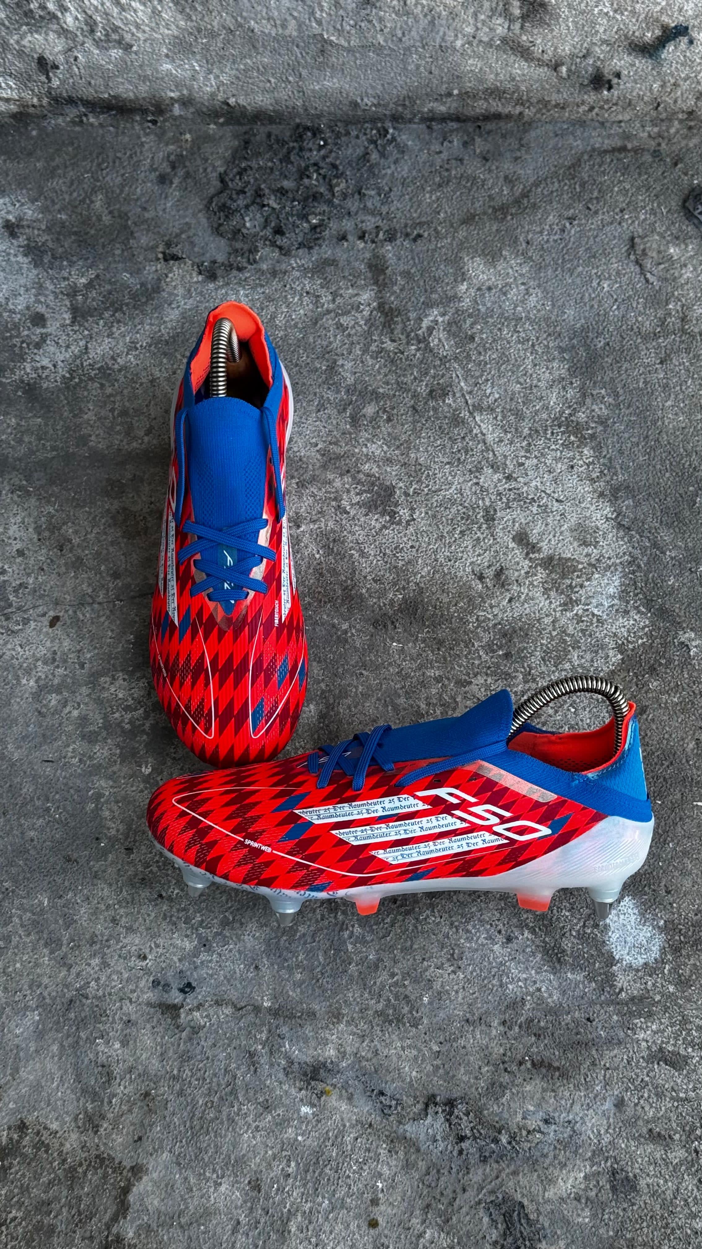 ADIDAS GUAYO F50 NARANJA AZUL - Image 3