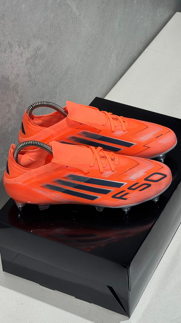 ADIDAS GUAYO F50 NARANJA TACHE PLATA - Image 4