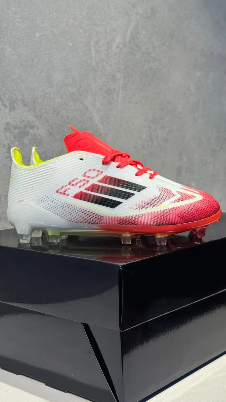 ADIDAS GUAYO F50 NIÑO BLANCO ROJO VERDE - Image 5