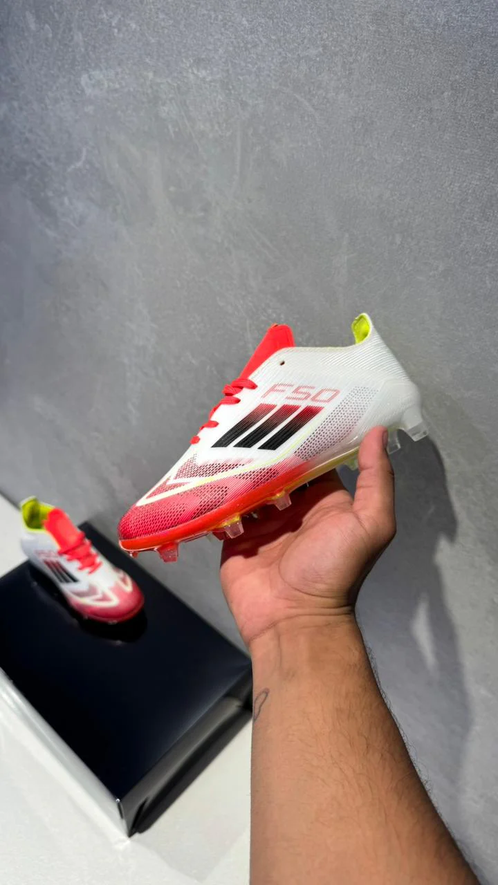 ADIDAS GUAYO F50 NIÑO BLANCO ROJO VERDE - Image 6