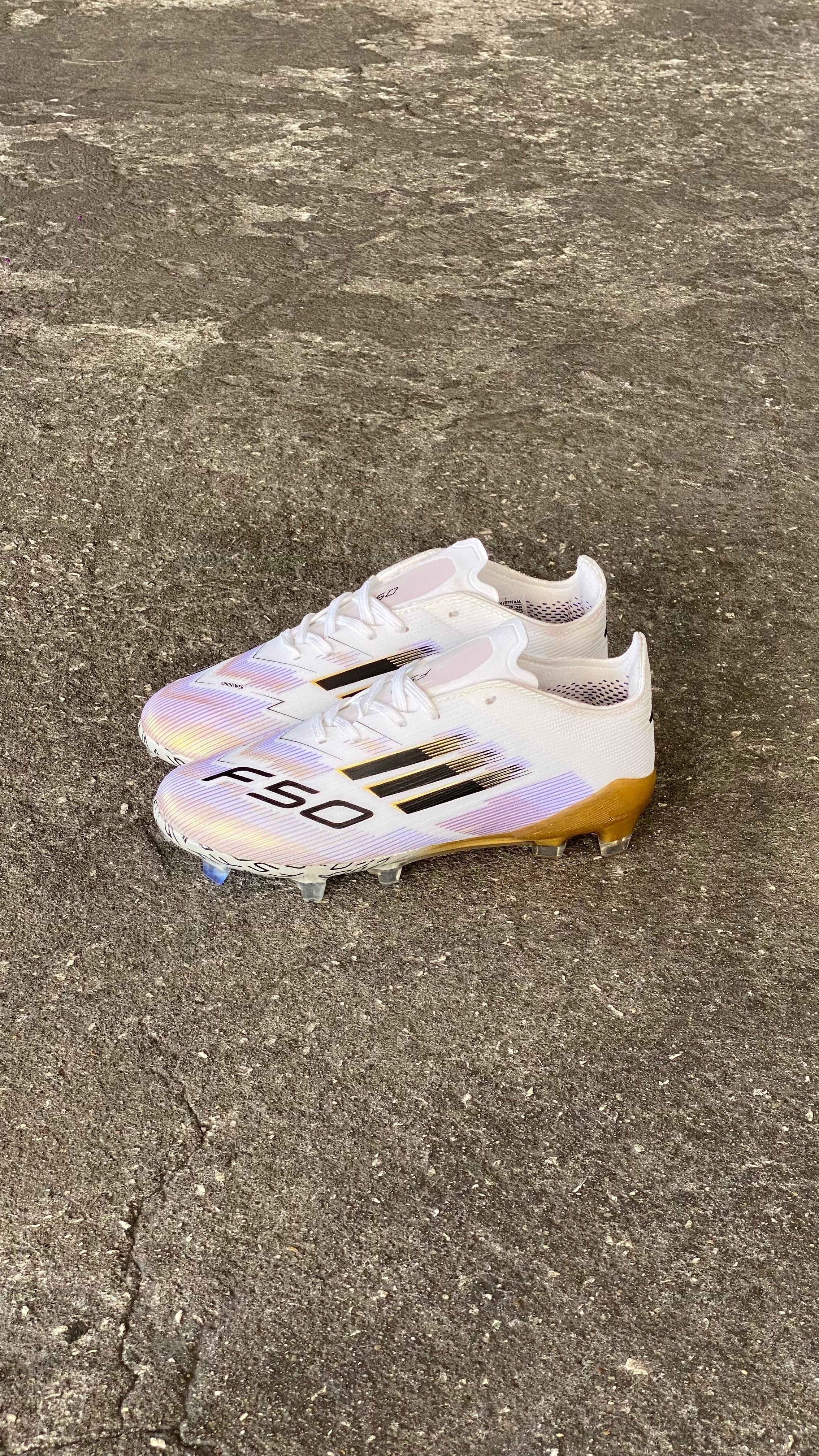 ADIDAS GUAYO F50 NIÑO DORADO - Image 3