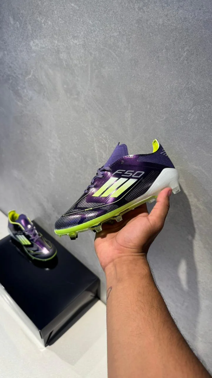 ADIDAS GUAYO F50 NIÑO NEGRO VERDE - Image 8