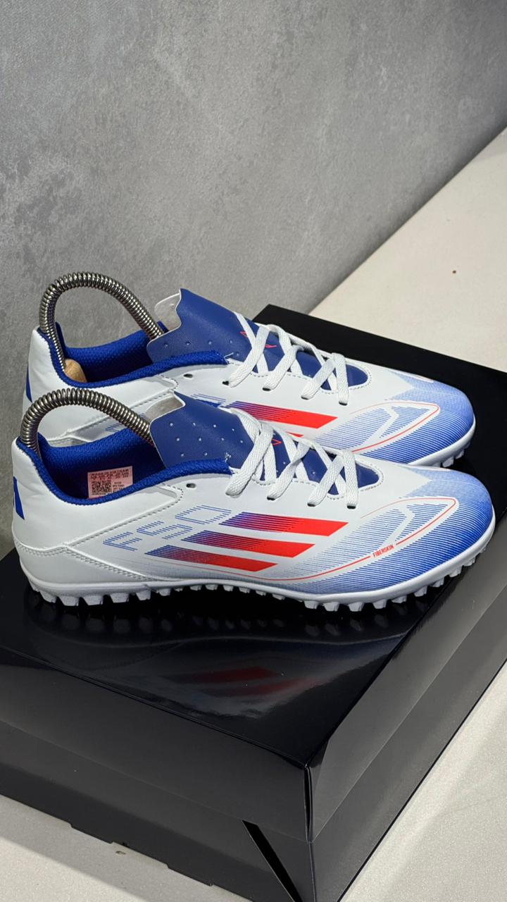 ADIDAS GUAYO SINTETICA F50 BLANCO AZUL - Image 4