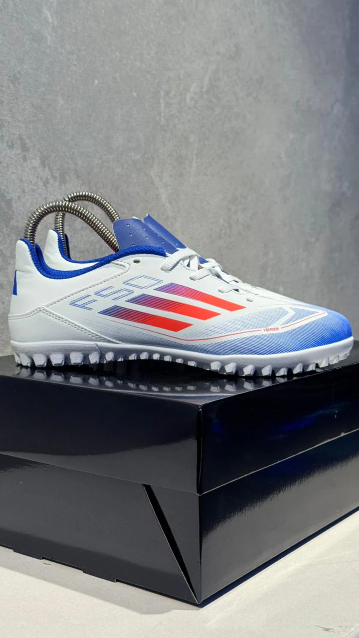 ADIDAS GUAYO SINTETICA F50 BLANCO AZUL - Image 5