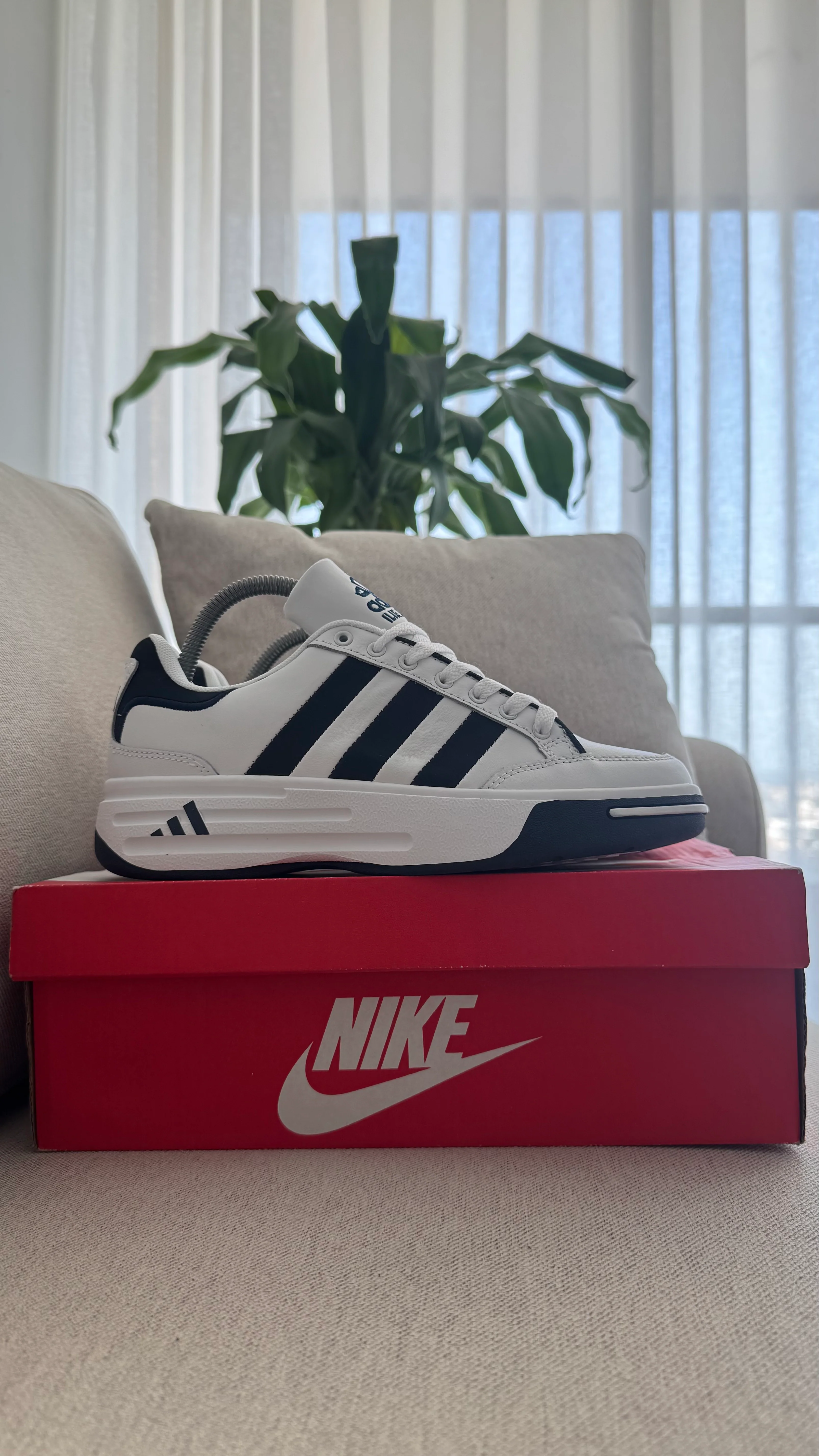 ADIDAS NASTASE BLANCO NEGRO - Image 6