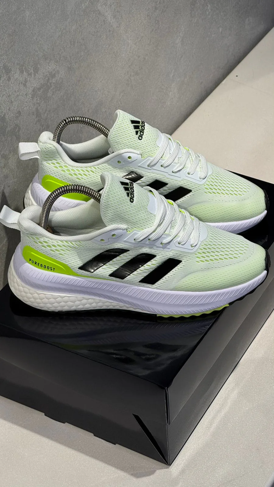 ADIDAS PUREBOOST 2025 BLANCO VERDE - Image 4