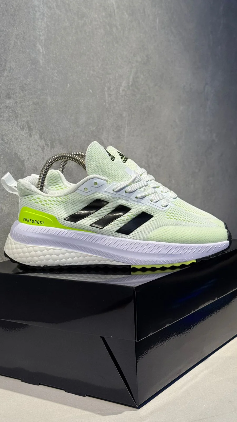 ADIDAS PUREBOOST 2025 BLANCO VERDE - Image 5