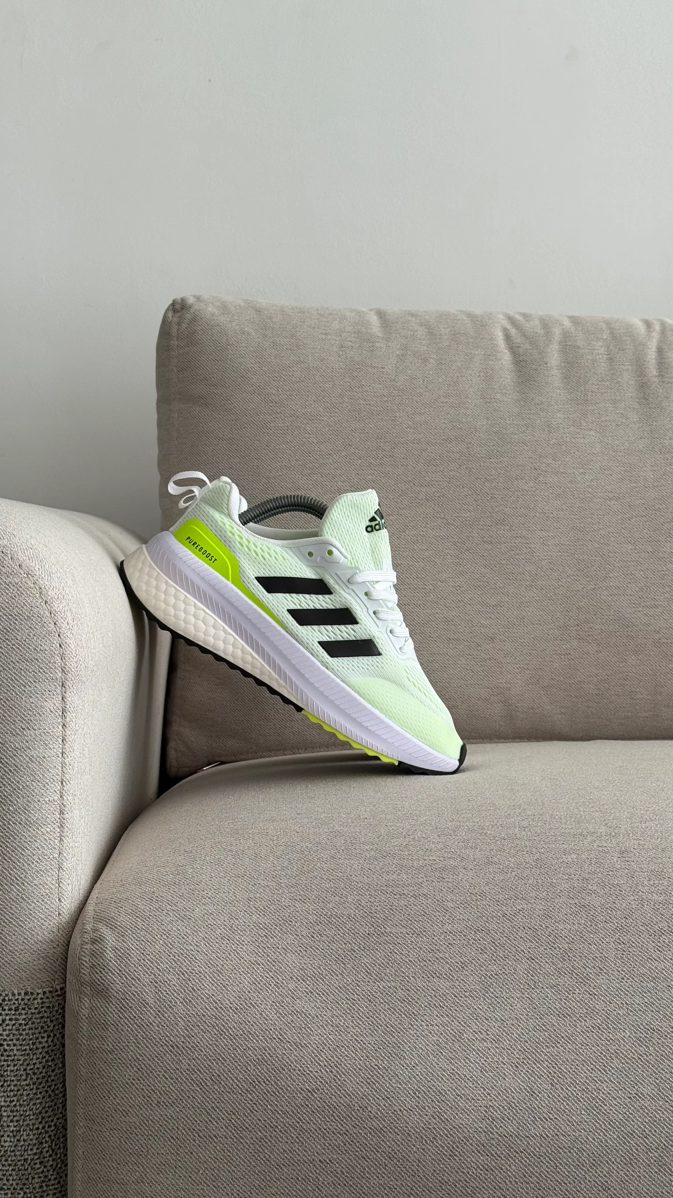 ADIDAS PUREBOOST 2025 BLANCO VERDE - Image 8