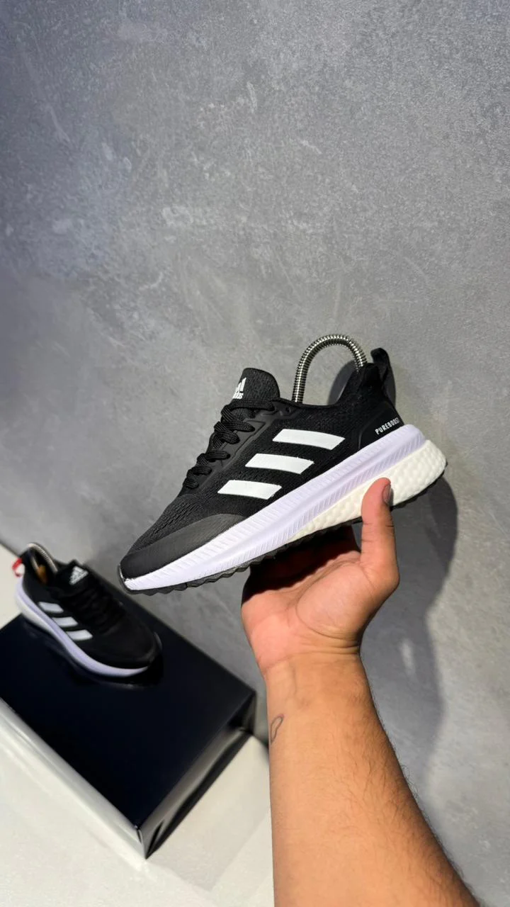 ADIDAS PUREBOOST NEGRO BLANCO PROMO - Image 3