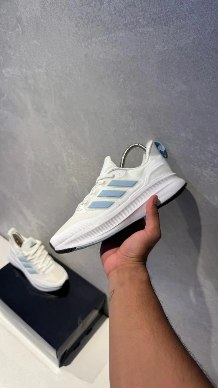 ADIDAS RUNNING BLANCO AZUL PROMO - Image 3