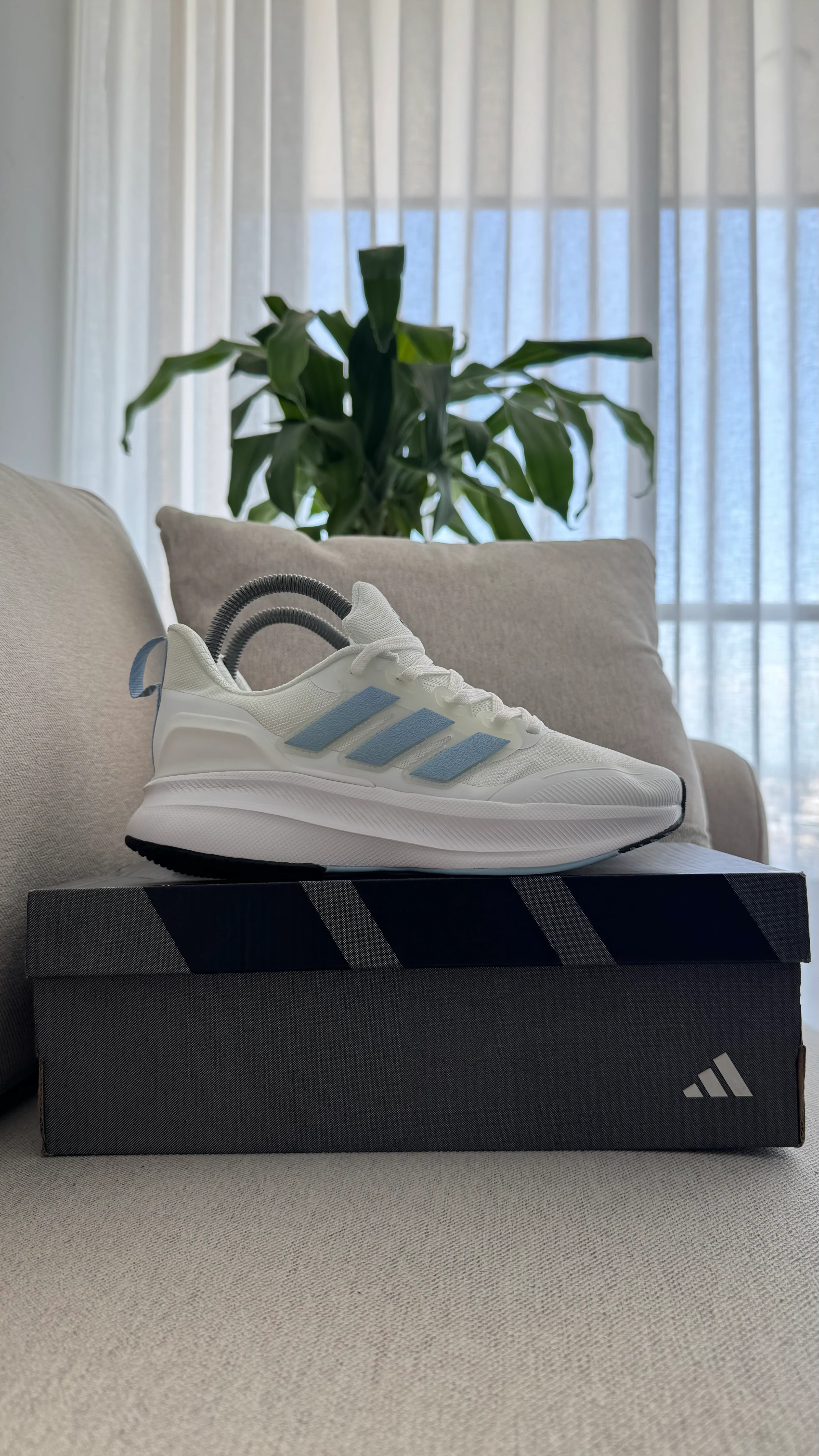 ADIDAS RUNNING BLANCO AZUL PROMO - Image 4
