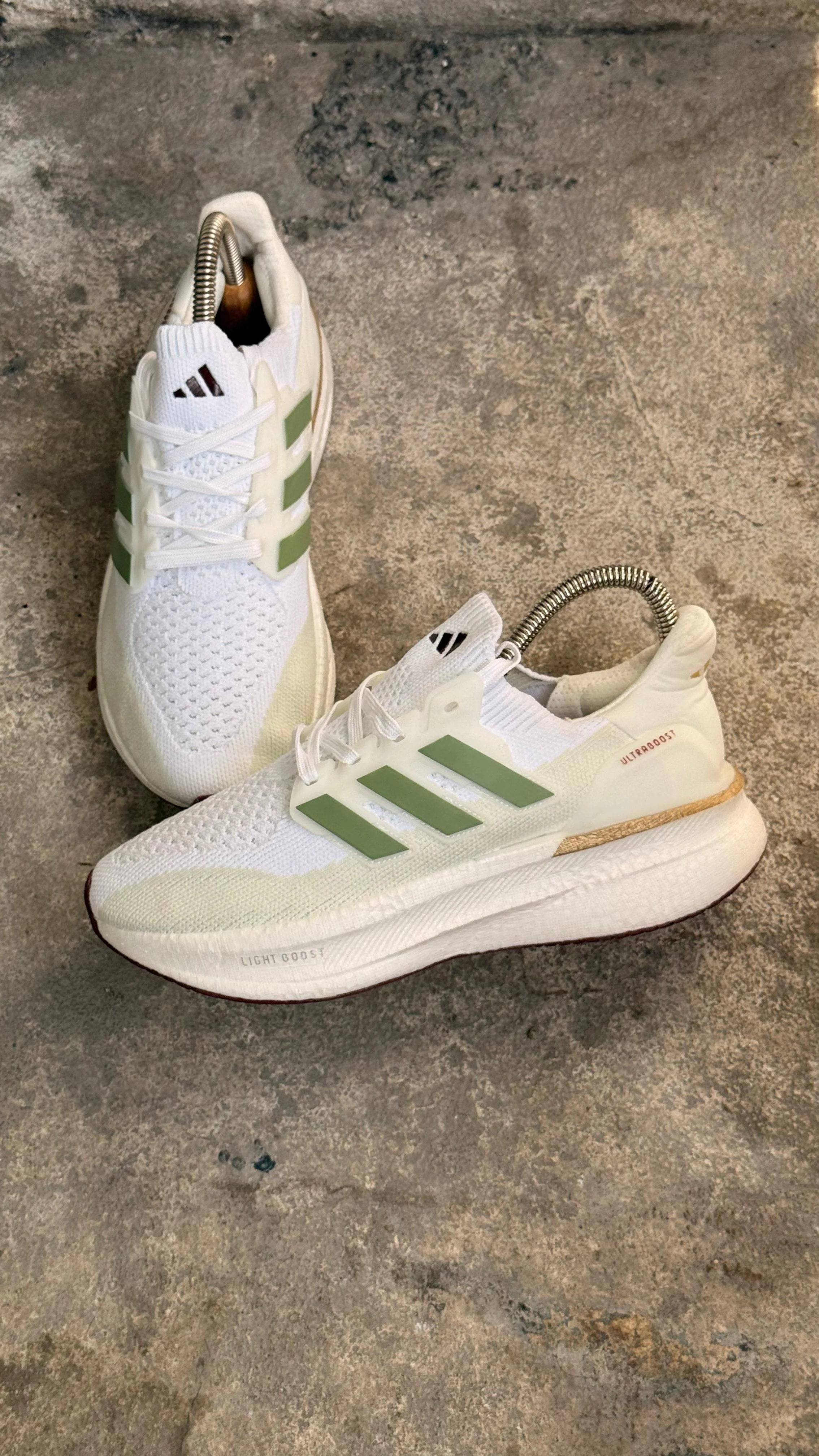 ADIDAS RUNNING BLANCO VERDE - Image 3