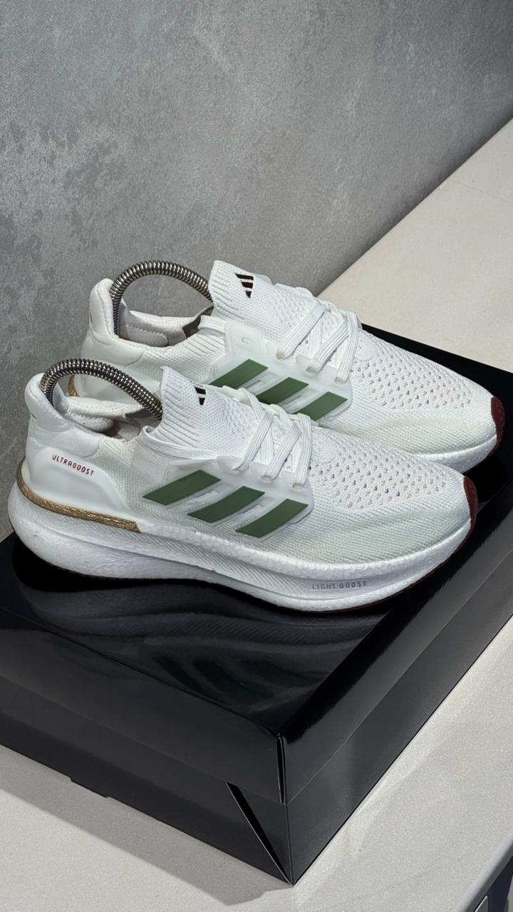 ADIDAS RUNNING BLANCO VERDE - Image 4