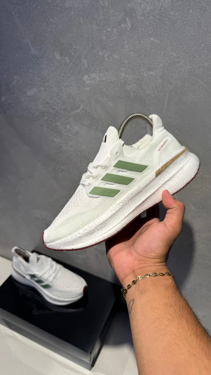 ADIDAS RUNNING BLANCO VERDE - Image 6