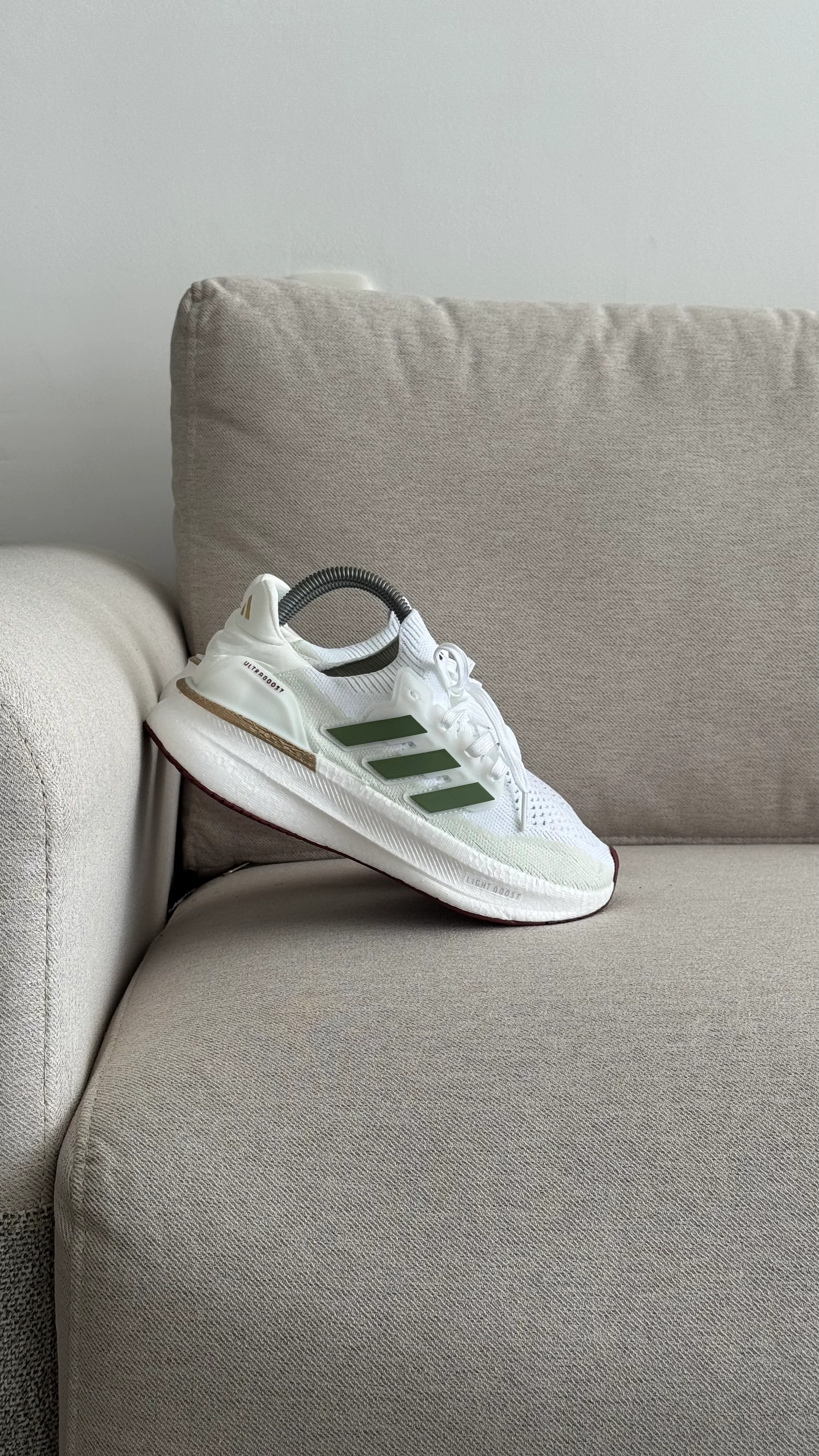 ADIDAS RUNNING BLANCO VERDE - Image 9