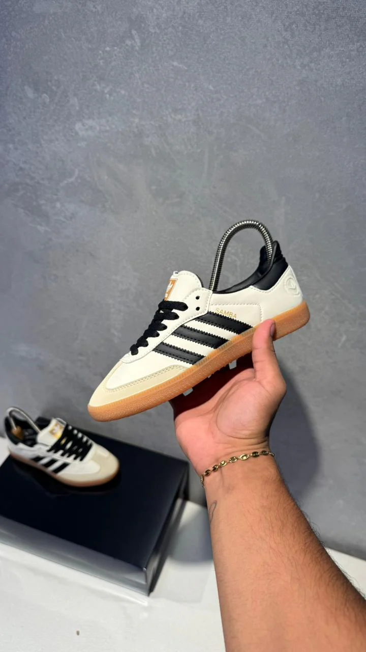 ADIDAS SAMBA BLANCO NEGRO - Image 7