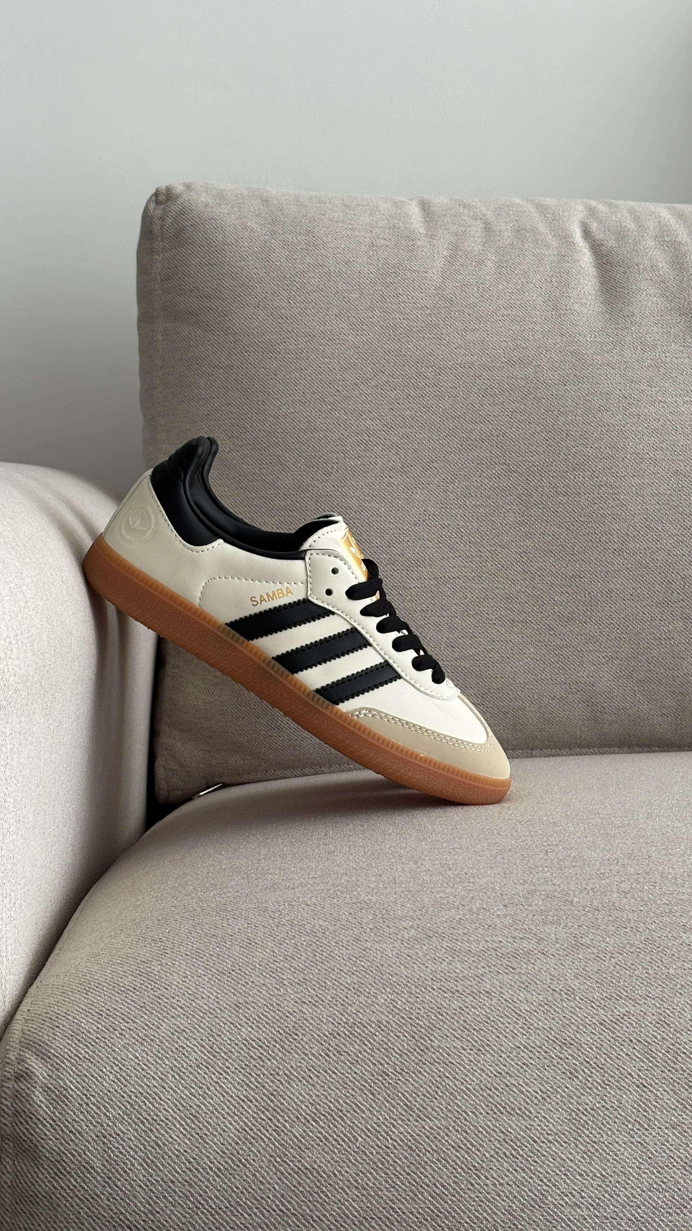 ADIDAS SAMBA BLANCO NEGRO - Image 9