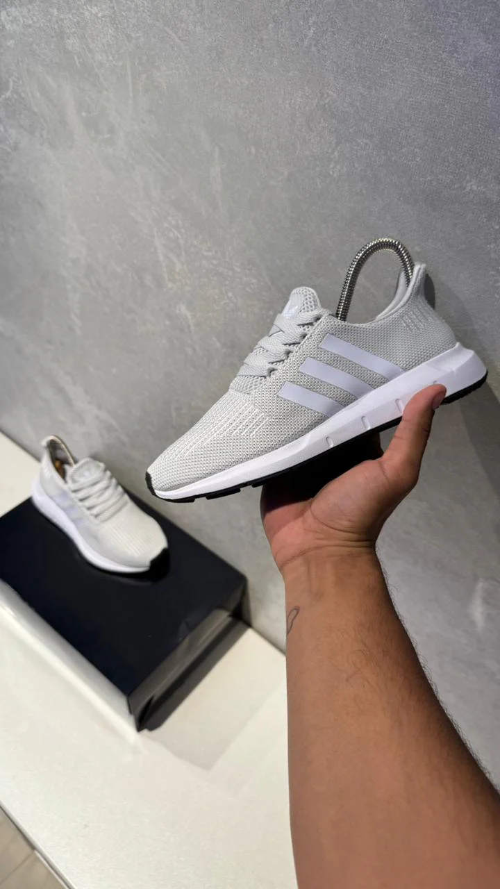 ADIDAS SUIT GRIS BLANCO - Image 6