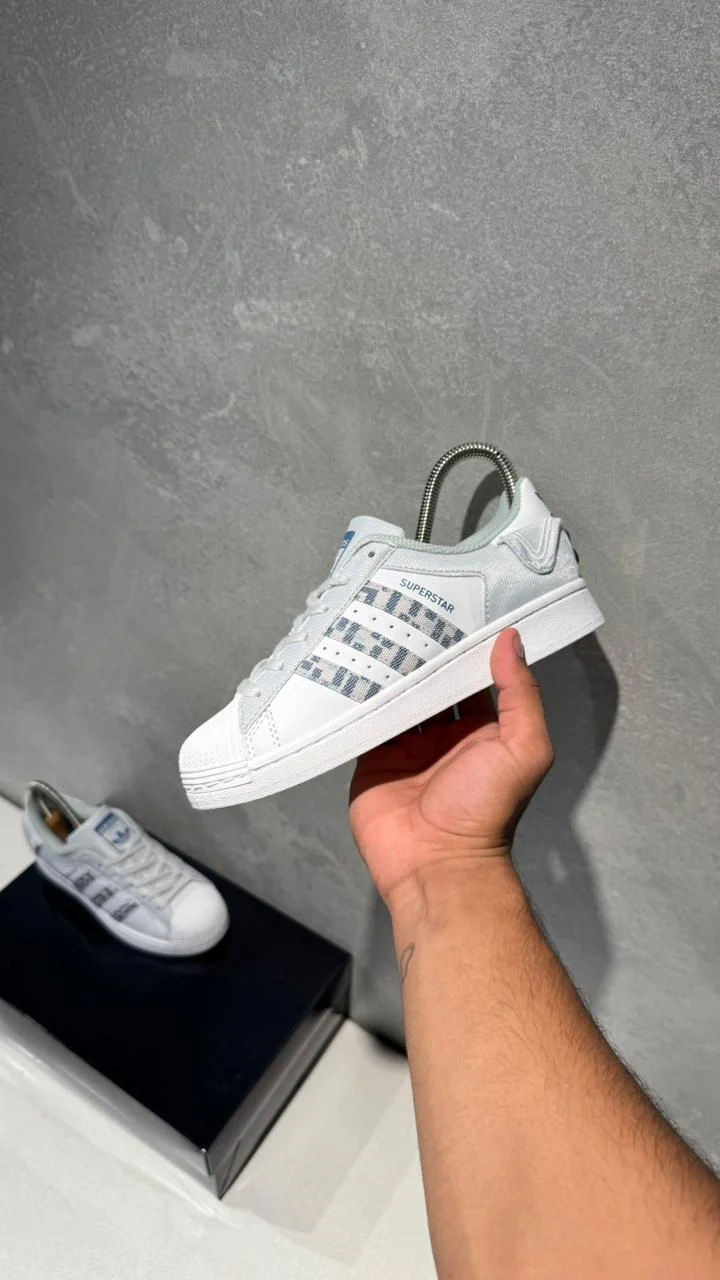 ADIDAS SUPER STAR BLANCO VERDE CAMUFLADO - Image 5