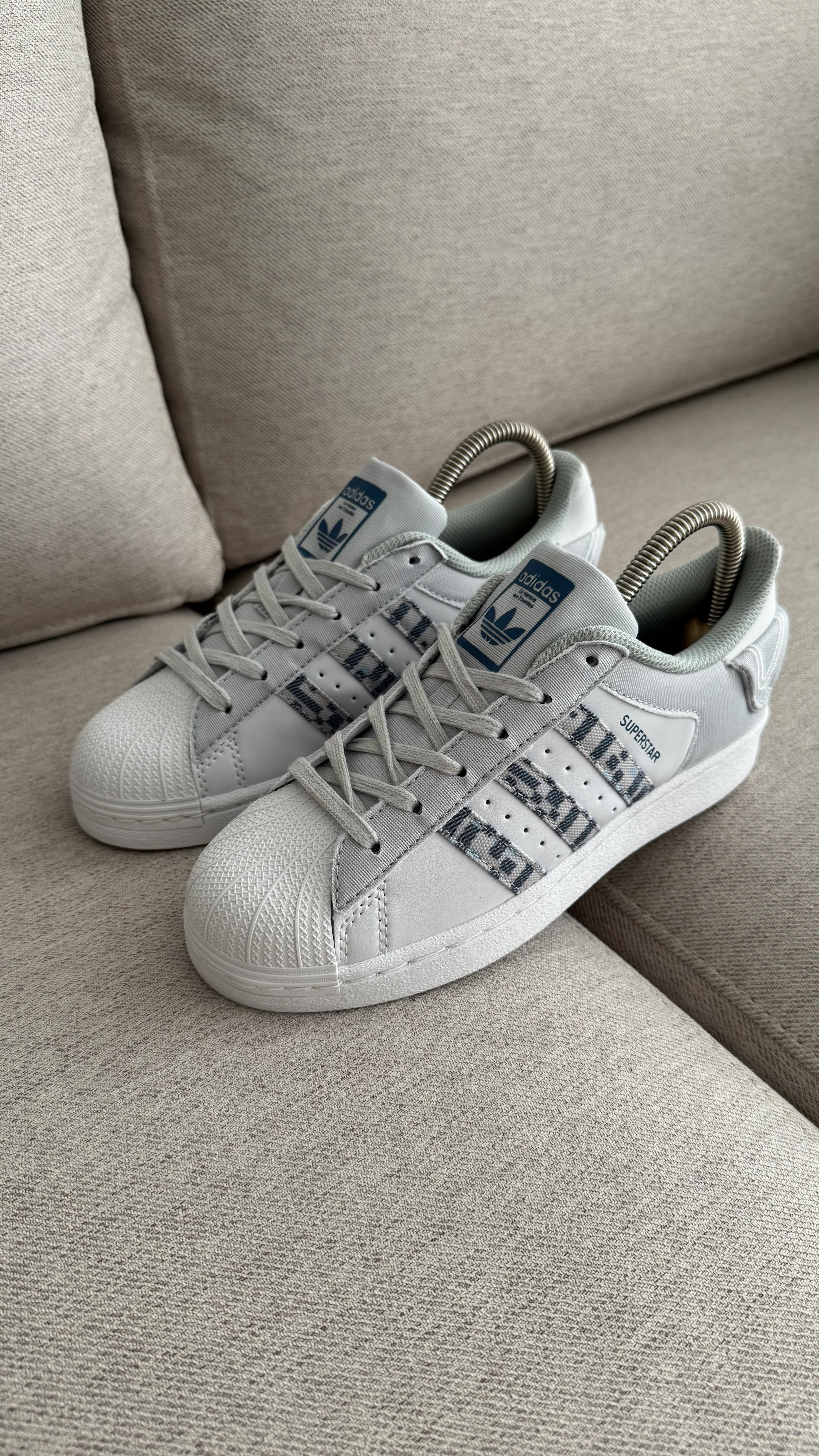 ADIDAS SUPER STAR BLANCO VERDE CAMUFLADO - Image 9